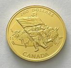 Canada. 200 Dollars 1990 Canadian Flag, 1/2 Oz Proof