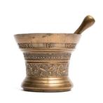 17e-eeuwse bronzen vijzel, H. ter Horst, Antiek en Kunst, Antiek | Koper en Brons, Ophalen, Brons