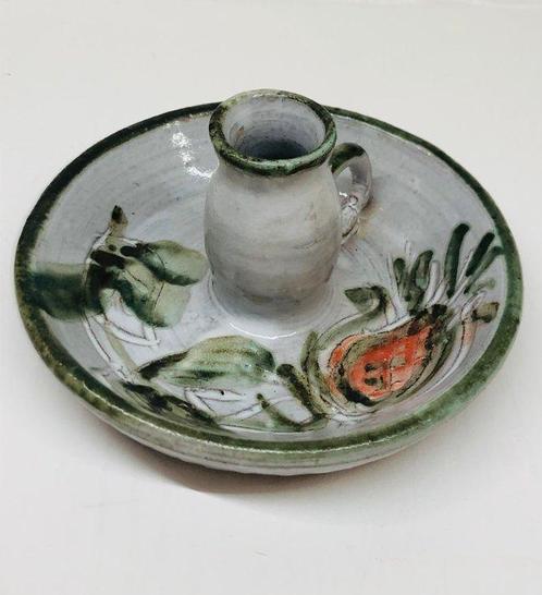 Albert Thiry - Set kommen (3) - Keramiek - Wijnfles,, Antiek en Kunst, Antiek | Glas en Kristal