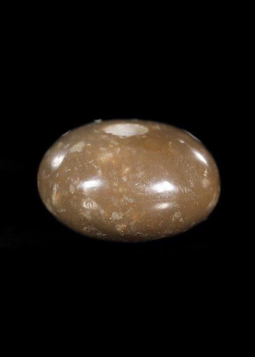 Sasanian Brown Hardstone Stempelzegel met Pegasus (Zonder, Antiek en Kunst, Antiek | Overige Antiek
