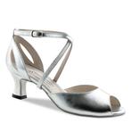 Werner Kern Tiziana dames dansschoenen met Kruisbandje - zil, Verzenden, Nieuw