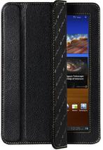Melkco - leren hoesje voor Samsung Galaxy Tab 7.7 - zwart, Verzenden, Nieuw