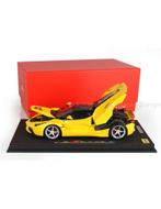 2013 FERRARI LAFERRARI DIE CAST GIALLO MODENA BBR MODELAUTO, Hobby en Vrije tijd, Modelauto's | 1:18, Nieuw