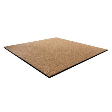 Sportvloertegel -  100x100cm - 15mm - Sand beschikbaar voor biedingen