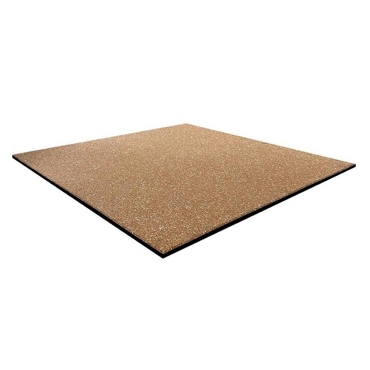 Sportvloertegel -  100x100cm - 15mm - Sand, Tuin en Terras, Tegels en Klinkers, Verzenden