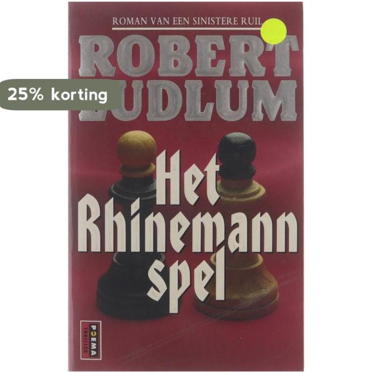 Het Rhinemann spel 9789024523061 Robert Ludlum, Boeken, Thrillers, Gelezen, Verzenden