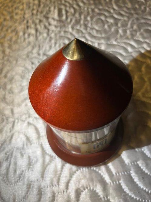 Barigo - Weerstation - Mahonie - Barigo weerstation, Antiek en Kunst, Curiosa en Brocante