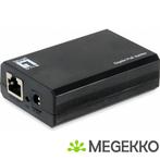 LevelOne POS-5000 network splitter Zwart Power over Ethernet, Verzenden, Nieuw