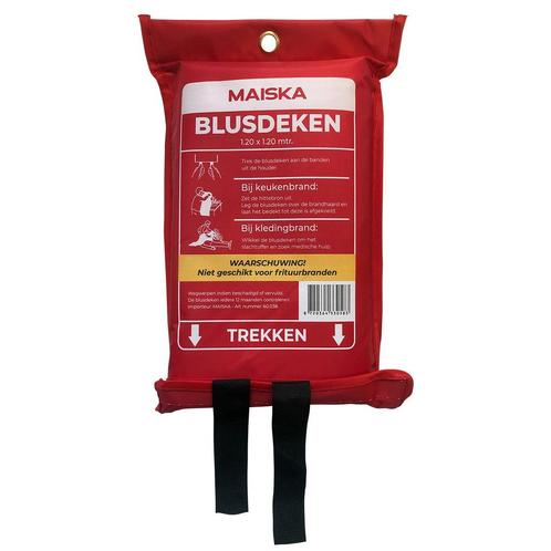 10-pack softbag Blusdeken MAISKA 120 x120 cm, Huis en Inrichting, Brandblussers en Brandkasten, Verzenden