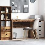vidaXL Bureau Anders Oud hout 100 x 40 x 76 cm Bewerkt hout, Huis en Inrichting, Bureaus, Verzenden, Nieuw