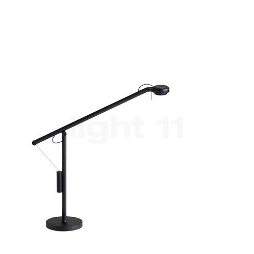 HAY Fifty-Fifty Mini Bureaulamp LED, zwart (Tafellampen), Huis en Inrichting, Lampen | Tafellampen, Nieuw, Verzenden