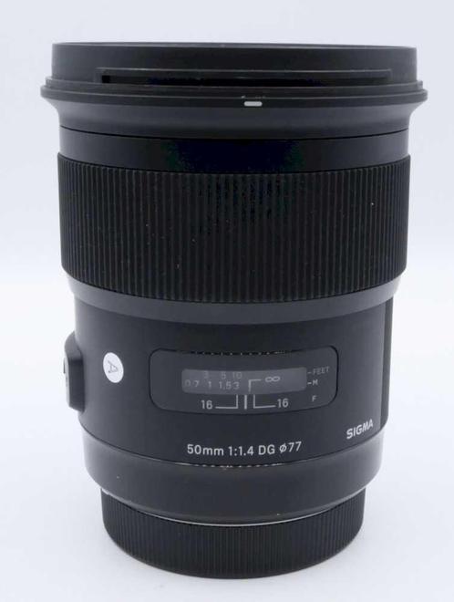 Sigma 50mm f/1.4 DG HSM Nikon OCCASION 1, Audio, Tv en Foto, Fotografie | Lenzen en Objectieven, Zo goed als nieuw, Ophalen of Verzenden