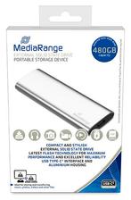 MediaRange | SSD | Extern | 480 GB | USB-C, Audio, Tv en Foto, Fotografie | Geheugenkaarten, Verzenden, Nieuw