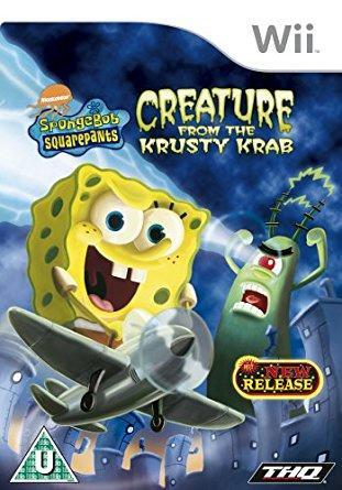 Spongebob Squarepants Creatire from the Krusty Krab, Spelcomputers en Games, Games | Nintendo Wii, Zo goed als nieuw, Ophalen of Verzenden