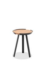 Niehoff Salvo Bijzettafel Ø40 cm - Bruin, Huis en Inrichting, Tafels | Bijzettafels, Ophalen of Verzenden, Nieuw