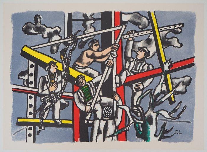 Fernand Léger (1881-1955) - Les constructeurs, Antiek en Kunst, Antiek | Overige Antiek