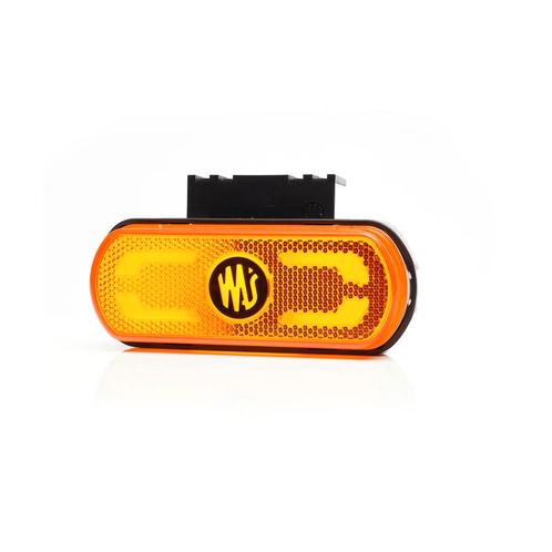 WAS LED Markeringslamp Oranje met Projectielijn 1598, Auto-onderdelen, Verlichting, Nieuw, Ophalen of Verzenden