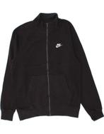NIKE Mens Tracksuit Top Jacket Medium Black Cotton, Verzenden, Nieuw