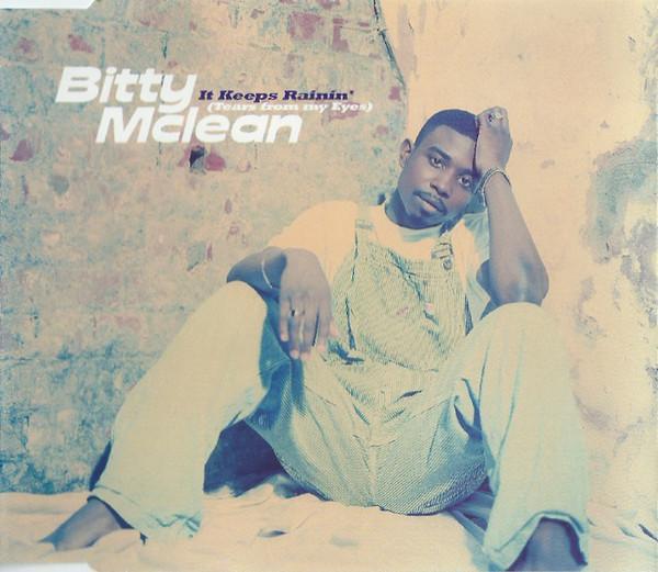 cd single - Bitty Mclean - It Keeps Rainin (Tears From M..., Cd's en Dvd's, Cd Singles, Zo goed als nieuw, Verzenden