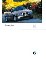 1996 BMW 3 SERIE CABRIOLET BROCHURE ENGELS (USA), Boeken, Auto's | Folders en Tijdschriften, Nieuw, BMW, Author
