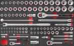 Doppen combinatieset 95-delige 1/2 & 1/4 & 3/8 (S&M) (EVA), Auto diversen, Verzenden, Nieuw