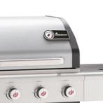 Gasbarbecue Triton PTS 3.1 Zilver/Grijs, Tuin en Terras, Houtskoolbarbecues, Verzenden, Nieuw