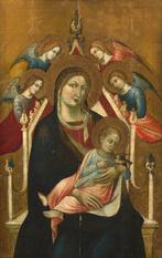 Simone Martini (1284-1344) - Manner of - Madonna and Child, Antiek en Kunst, Kunst | Schilderijen | Klassiek