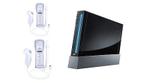 Nintendo Wii Zwart + 2 Nieuwe Controllers (Third Party) (..., Spelcomputers en Games, Spelcomputers | Nintendo Wii, Ophalen of Verzenden