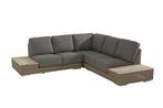 4 Seasons Outdoor Kingston hoekbank pure met teak eilanden, Tuin en Terras, Tuinsets en Loungesets, Ophalen of Verzenden, Nieuw