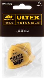 Jim Dunlop Ultex Triangle bas plectrum 0.88 mm 6-pack, Muziek en Instrumenten, Ophalen of Verzenden, Nieuw, Elektrische basgitaar