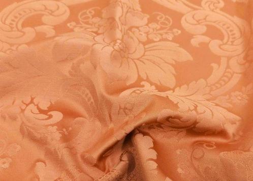 S. Leucio Spectaculair jacquard 630 x 145 cm - Katoen, Zijde, Antiek en Kunst, Antiek | Kleden en Textiel