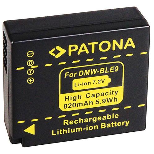 Panasonic DMW-BLE9 accu (Patona), Audio, Tv en Foto, Accu's en Batterijen, Nieuw, Verzenden