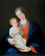 Nazarene School, early 19th century - Maria and Jesus child, Antiek en Kunst, Kunst | Schilderijen | Klassiek