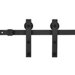 Schuifdeur Set SKIEN 200cm Zwart - Retourdeal! -40%, 80 tot 100 cm, Binnendeur, Nieuw, Ophalen of Verzenden
