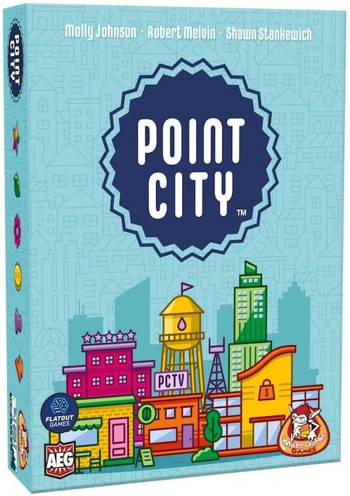 Point City NL - Kaartspel | White Goblin Games -, Hobby en Vrije tijd, Gezelschapsspellen | Kaartspellen, Nieuw, Verzenden