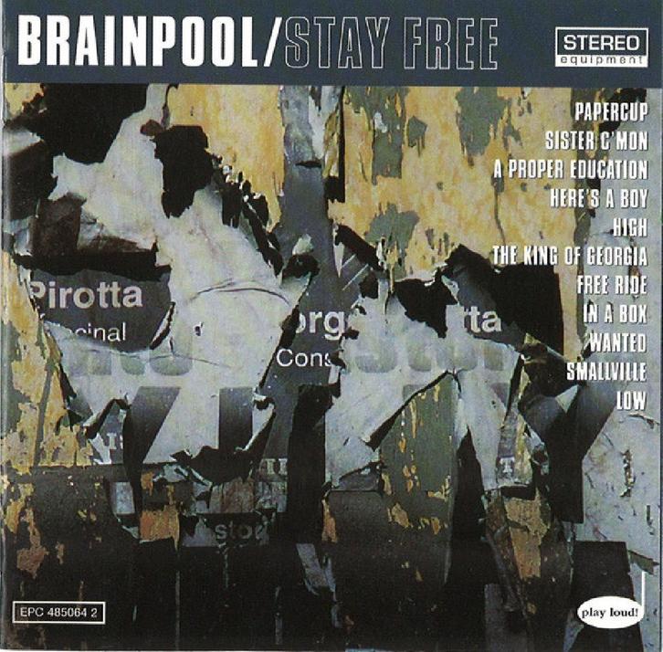 cd - Brainpool - Stay Free, Cd's en Dvd's, Cd's | Overige Cd's, Zo goed als nieuw, Verzenden