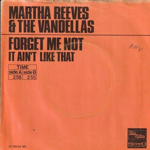 Martha Reeves & the Vandellas - Forget Me Not + It Aint ..., Cd's en Dvd's, Vinyl Singles, Verzenden