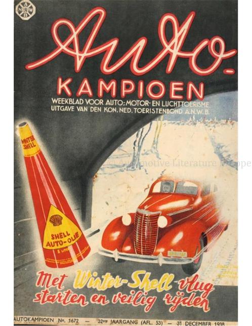 1936 AUTOKAMPIOEN MAGAZINE 53 NEDERLANDS, Boeken, Auto's | Folders en Tijdschriften