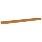 Verhoogde plantenbak cortenstaal 960cm | Retourdeal 55%, 100 cm of meer, Nieuw, Ophalen of Verzenden, Metaal