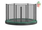 Trampoline AKROBAT ORBIT FLAT 244 Green (8ft),inclusief v..., Kinderen en Baby's, Speelgoed | Buiten | Trampolines, Ophalen of Verzenden