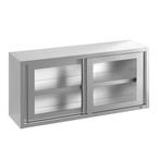 GGM Gastro | RVS wandkast - 1200x400mm - met | WSI124, Verzenden, Nieuw in verpakking, Meubilair