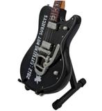 Miniatuur Schecter UltraCure gitaar et gratis standaard, Ophalen of Verzenden, Nieuw, Pop, Beeldje of Miniatuur