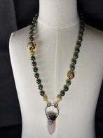 Goudgeplateerd en koper - Halsketting