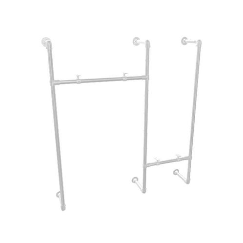 Industriële Steigerbuis Kapstok Derby | Staal 26.9 mm | Wand, Huis en Inrichting, Woonaccessoires | Kapstokken, Ophalen of Verzenden