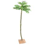 LED Palmboom 220cm | Buitenlamp | Tweedekansje 57%, Tuin en Terras, Staal, Minder dan 50 watt, Staande lamp, Nieuw