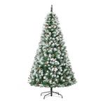 Kerstboom - Kunstkerstboom - Inklapbaar - Groen/Wit, Ophalen of Verzenden, Nieuw