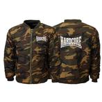 Hardcore Camouflage Geborduurd Logo Bomberjack Jas - Hoge, Kleding | Heren, Truien en Vesten, Nieuw