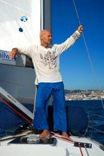 Fishermanspants rayon kobaltblauw, Verzenden, Nieuw