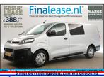 Citroën Jumpy 2.0 BlueHDI L3H1 MARGE DC 5 Pers Airco €388pm, Citroën, Nieuw, Zilver of Grijs, Lease