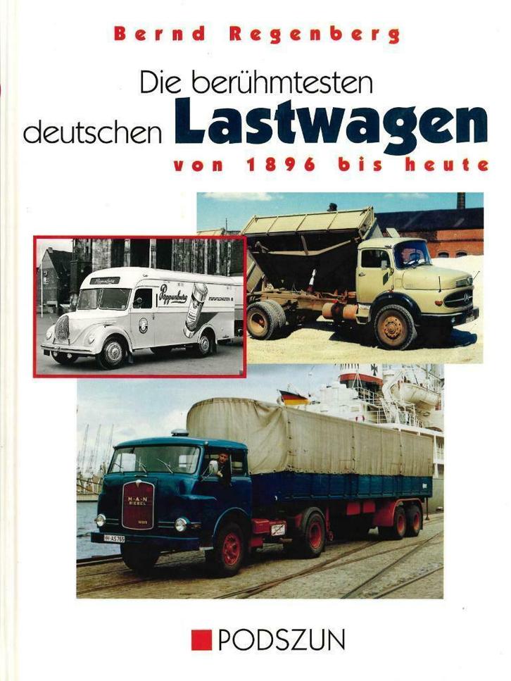 DIE BERÜHMTESTEN DEUTSCHEN LASTWAGENS BERND REGENBERG, Boeken, Auto's | Boeken, Nieuw, Verzenden